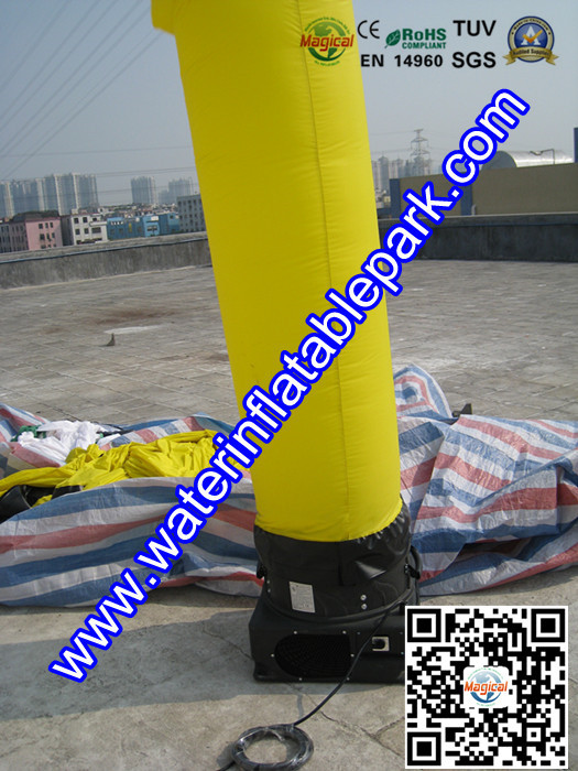 Outdoor Inflatable Sky Dancer , Inflatable Tubes Man