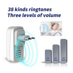 Battery Powered Wifi Video Doorbell Tuya Door Bell Wireless Camera