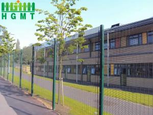 China 358 Anti Climb Fence Galvanized Curved High Security wholesale