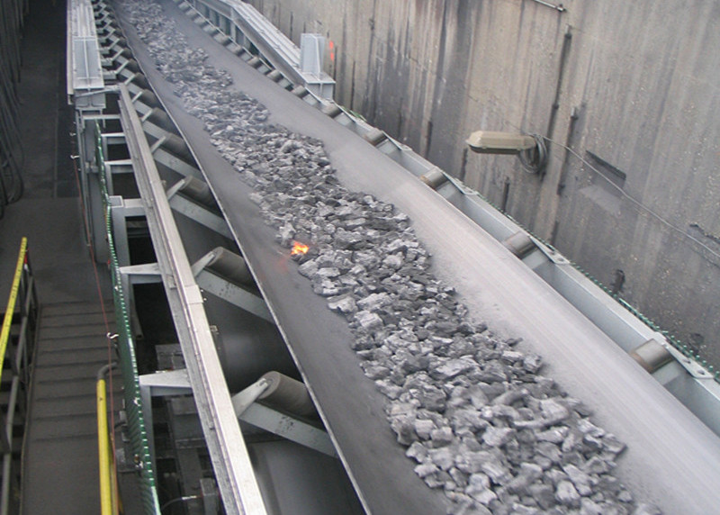 Motorized Pulleys Driven Idler Roller Trough Conveyor 1m/S For Coal
