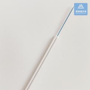 China Simplex SM Drop Cable 3.0x2.0mm White LSZH FTTH Indoor Fiber Optic Cable wholesale