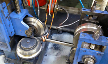 OD 32-76mm Carbon Steel Pipe Production Line