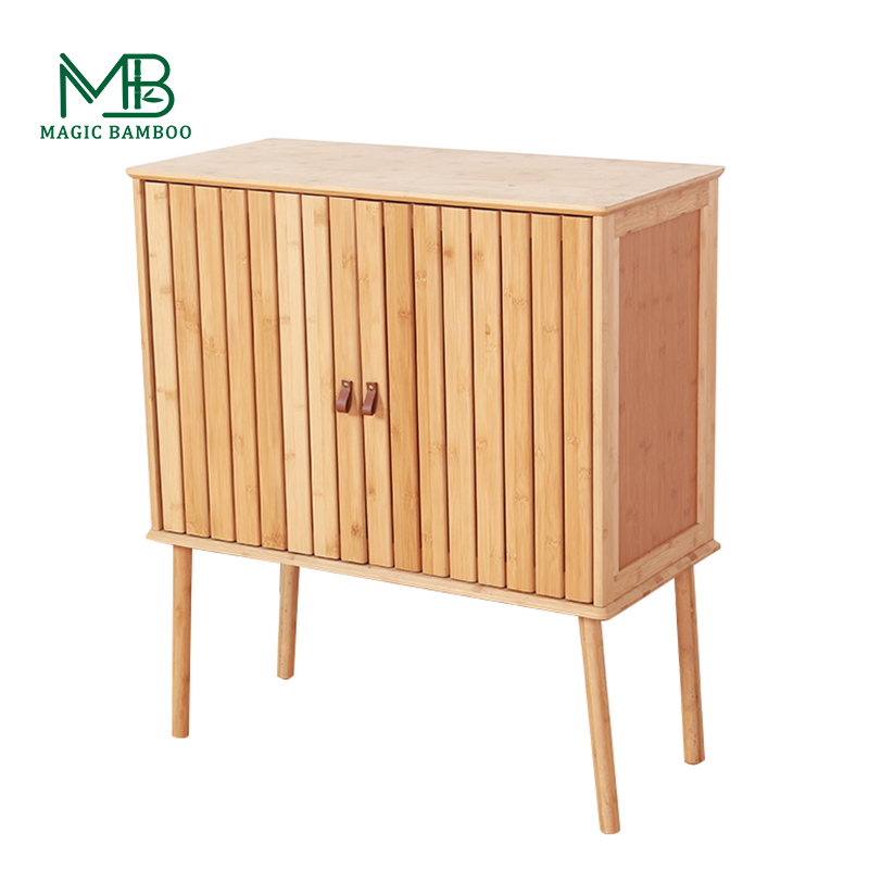 Multilayer Bamboo Pantry Organizers Cabinet Storage Shelf For Kitchen