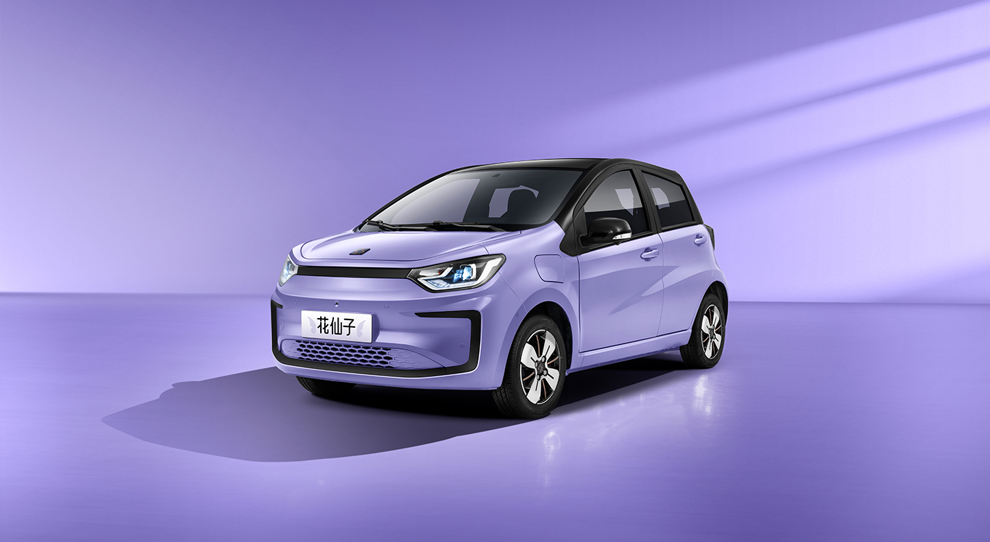 2023 Sihao Huaxianzi Electric Car 4 Wheel 5 door 4 seats High Speed Ev Car Mini car Made In China