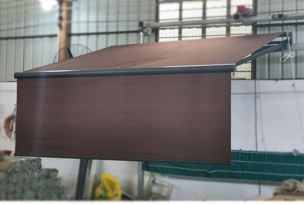 1.5M Long Valance Awnings，Hand operated electric telescopic awning