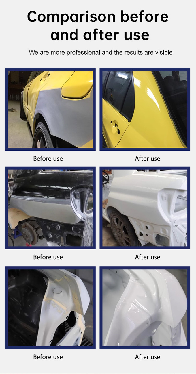 Liquid Touch Up 1K Automotive Clear Coat Paint Heat Resistant Auto Paint Manufacturerhigh Gloss Car Paint 6