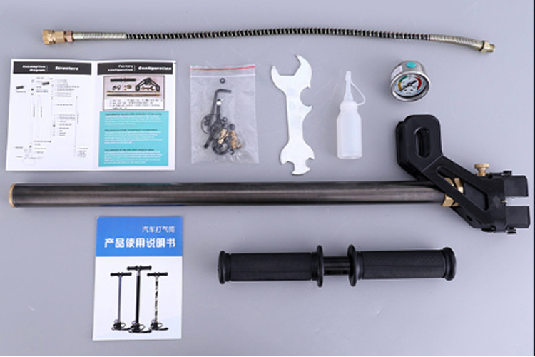 Full 20 Feet Container 700 Cartons High Pressure Hand Pump Filling Stirrup Pump 40MPA