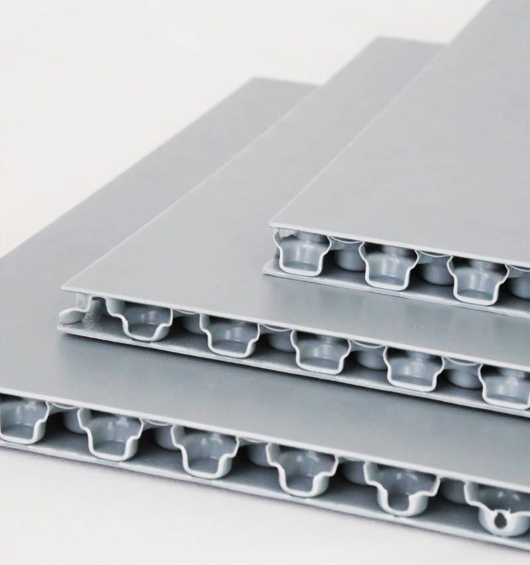 Grey Corrugated Plastic Panels 4x8 Polypropylene Honeycomb Panels