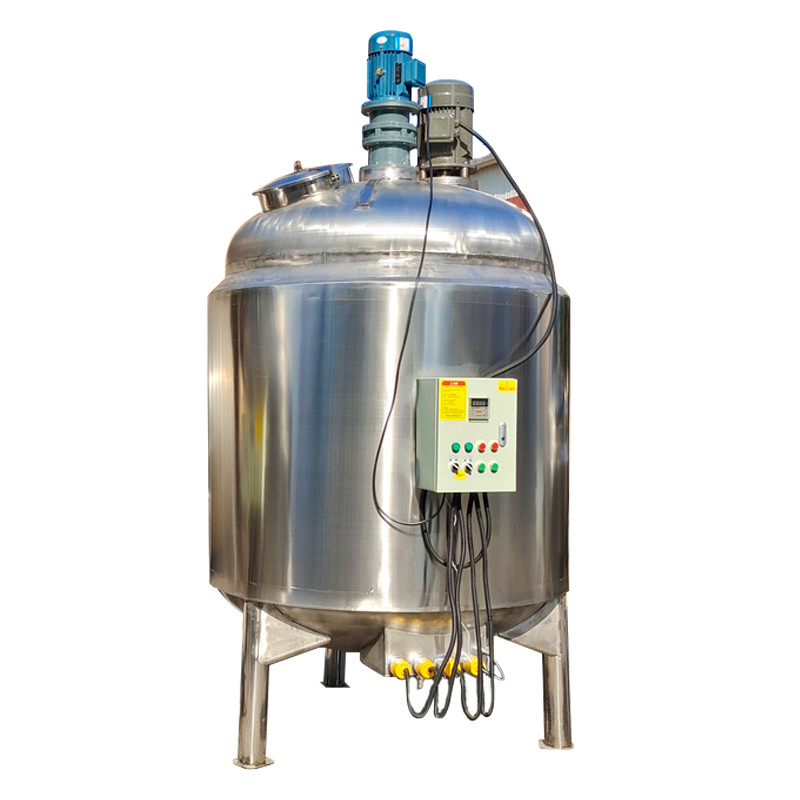 Industrial Cosmetic Shampoo Liquid Mixing Tank Mixer Soap Emulsifying Homogenizer