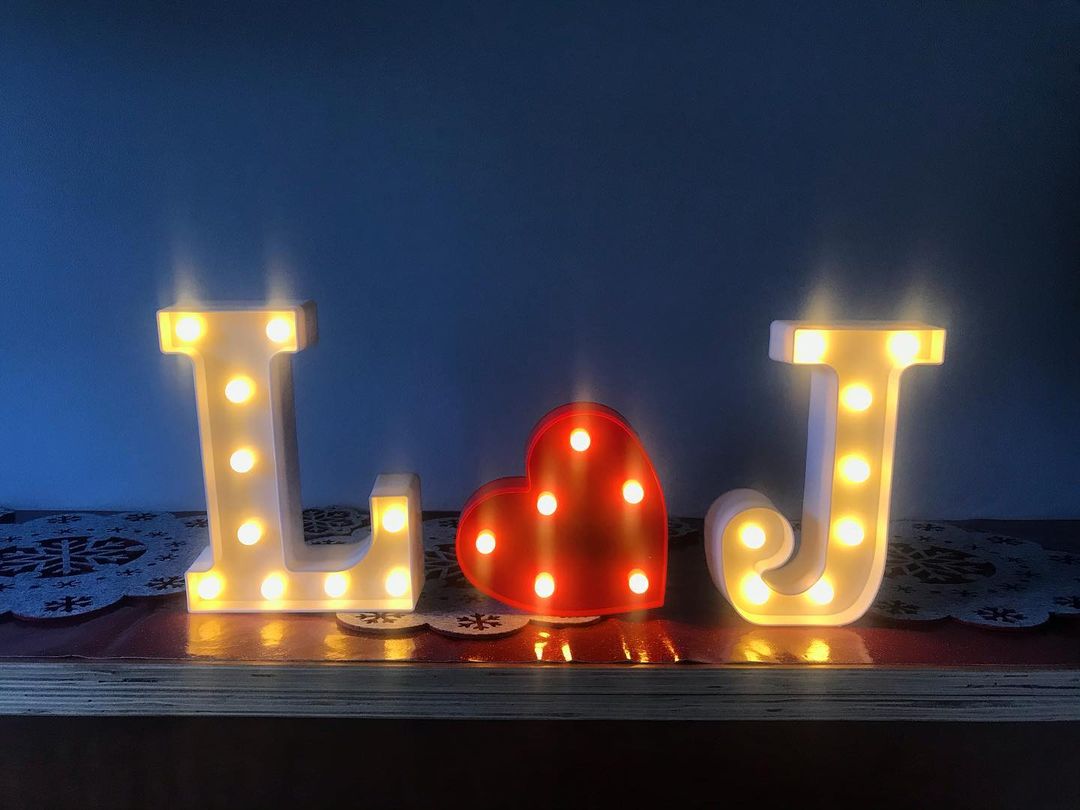 Party Led Birthday Numbers Large Led Lights Marquee Letters For 28C Event Decorations