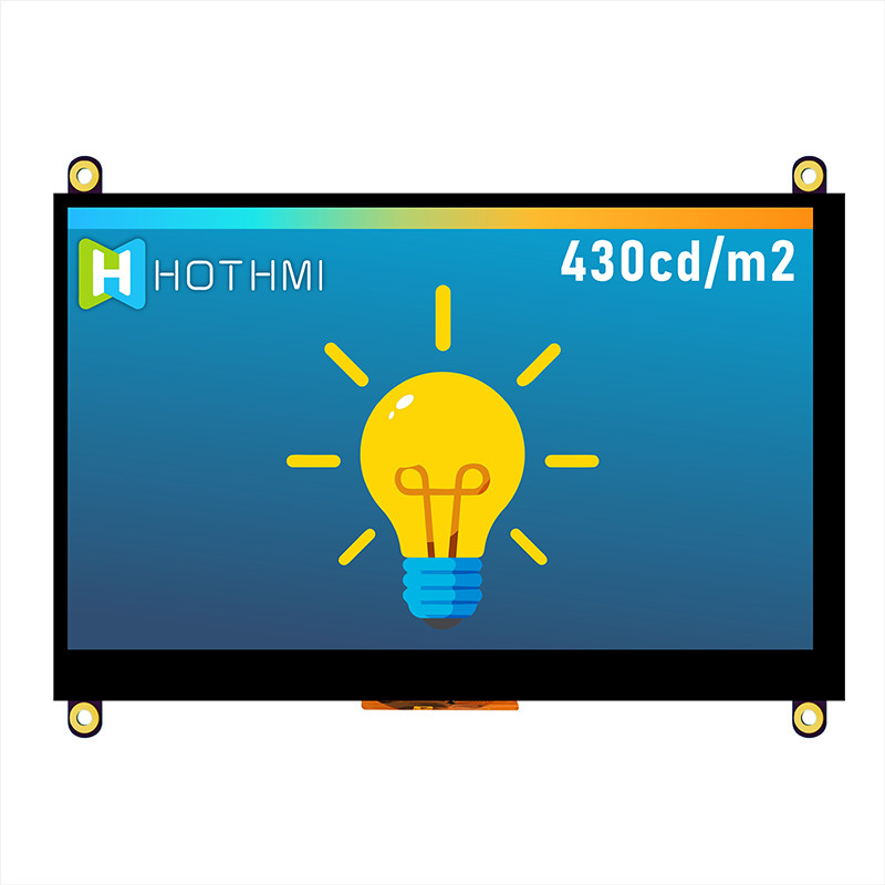 7 Inch For HI Signal TFT Display 1024x600 For Raspberry Use Pcap Monitor