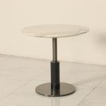 Living Room Matt Gold Stainless Steel Side Table Customized Top