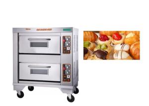 China Restaurant Two Deck 96w Industrial Cake Oven wholesale