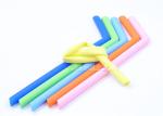 Electrical Insulation Silicone Collapsible Straw Dishwasher Safe Long Use Time