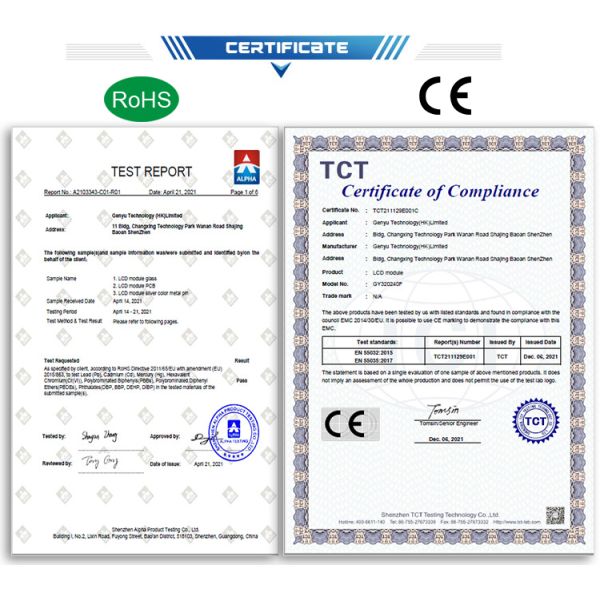 2.42 Inch OLED Display Module LCM 4 PIN IIC I2C SSD1309 Driver 128x64 Dots in Genyu White/Blue/Yellow/Green