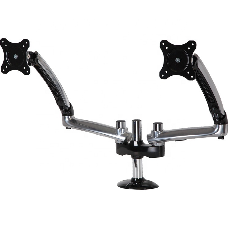 Customized Die Casting of Aluminum Alloy Mount with Adjustable Dual Arm Height