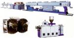 UPVC CPVC Plastic Pipe Extrusion Line With Double Screw Extruder