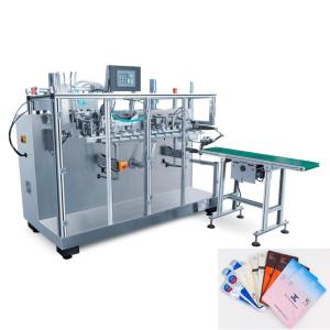 China Semi Automatic Mask Pack Machine Nonwoven Giving Bag Style Eco - Friendly wholesale