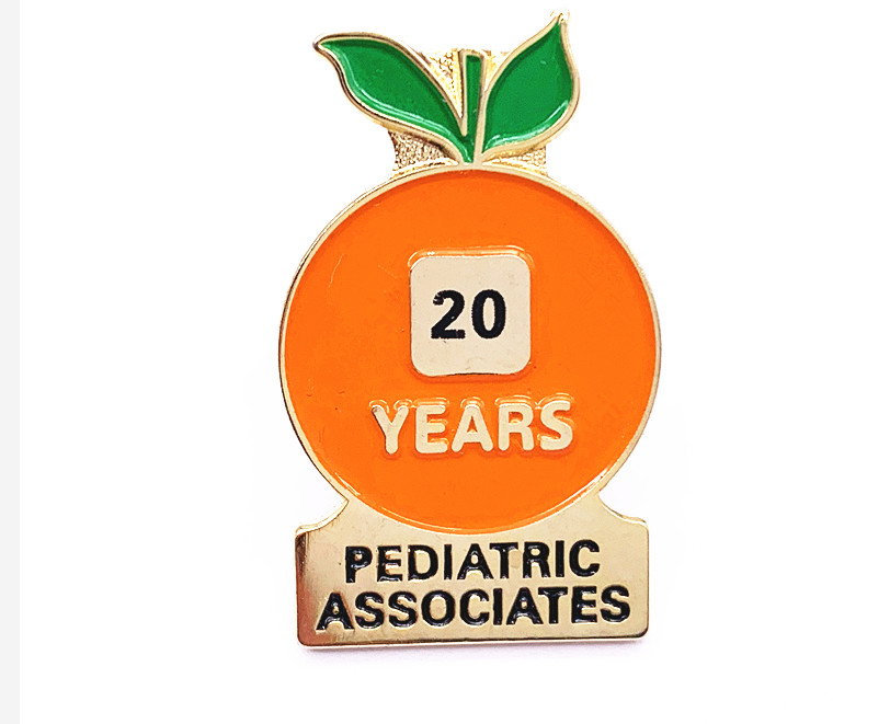 Popular Custom Made Enamel Badges , Metal Die Struck Lapel Pins