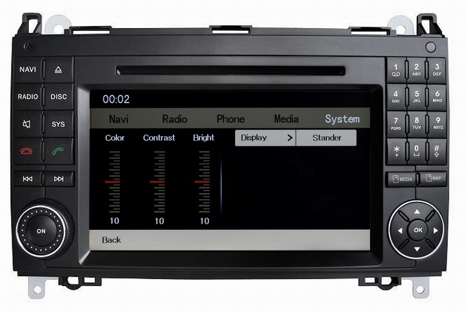 Ouchuangbo Mercedes benz Vian Sprinter gps radio navi support iPod swc canbus factory price OCB-1501