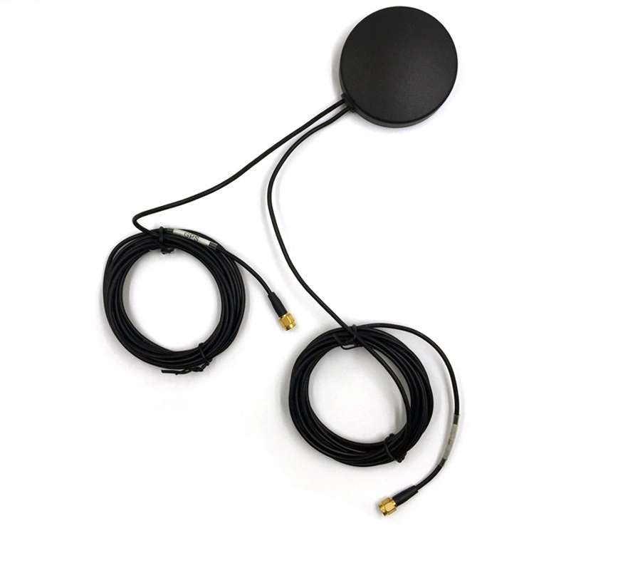 GPS/GSM/4G/433MHz/868MHz/Wifi Car Tracker Antenna with Customizable Cable Length