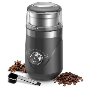 China Grey Electric Coffee Grinder SS304 150W Handheld Coffee Bean Grinder wholesale