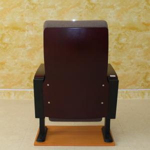 China Hypoallergenic Red Movie Theater Cinema Hall Chairs With Crimson Wood Washable wholesale