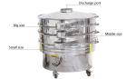Sus 304 Material Flour Sieve Machine 220-660v Free Spare Parts Pharmaceutical