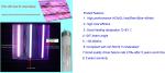 2015 new designed Full plastic LED Tube for meat display