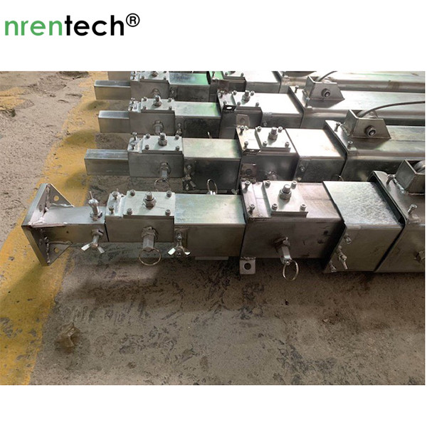 10m galvanized crank telescopic mast