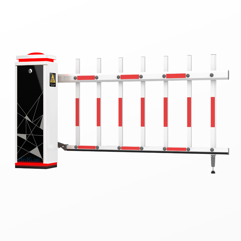 Barrier gate installation example