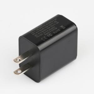 China Type C Fast Charging 5V 3A USB Adapter , Double USB Wall Charger 18W wholesale