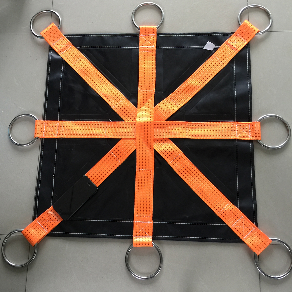 Ice Tarpaulin Canvas Construction Heavy Duty PVC Removal Snow Lifting Tarp