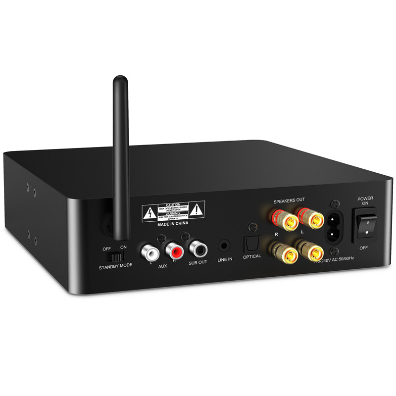 2.1 Home Theater Audio Power Amplifier With Optical HDMI Bluetooth Power Audio Amplifier