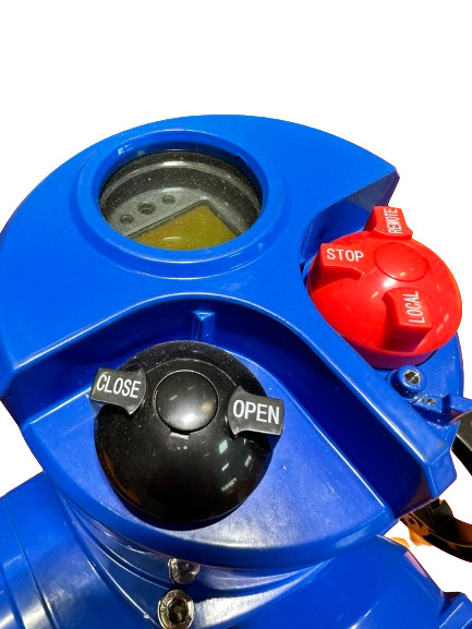 Torque Protection Electric Part Turn Actuator Intelligent 1800NM
