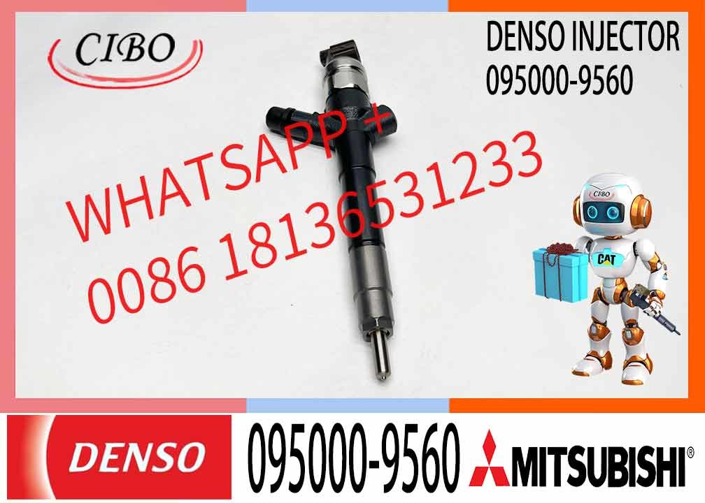 Common Rail Fuel Injector 1465A297 095000-9560 For Mitsubishi