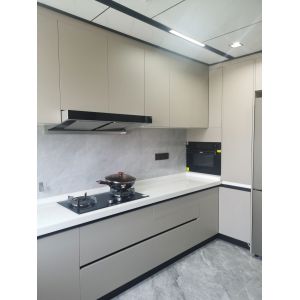 China Custom Wooden Furniture Shaker Melamine Kitchen Cabinets And Cupboards wholesale