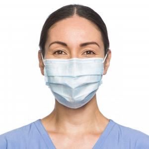 China 50pcs 3 Layers Disposable Face Coronaviruses Mask Dental Surgical Medical Mask Industry Loop Dust Coronaviruses Protecti wholesale