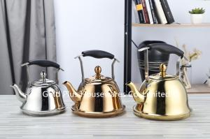 China 3L Factory wholesales cordless stainless steel water boiler manufacturer grade metal coffee pots wholesale