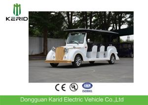 China Fiberglass Material 8 Passenger Electric Vintage Cars for Hotel Reception wholesale