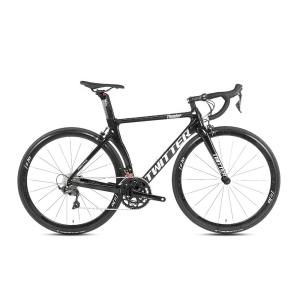 China Carbon Fiber Frame Road Bike 22 Speed 700c 25c SHIMANO 105/R7000-22S Derailleur Lever Aluminum Alloy Rim V Brake for Men wholesale