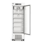 316L Single Glass Door Vertical Pharmacy Medical Refrigerator for Drugs Storage