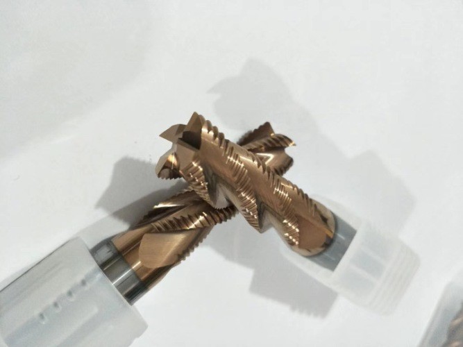 1- 4 Flute Carbide End Mill , HRC 60/65/68 Milling Cutters End Mill For Stainless Steel