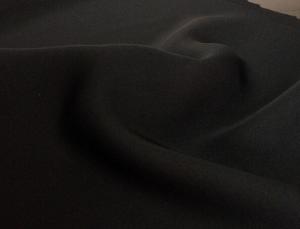 China Polyester Woven Abaya Nida Plain weave korean formal black colour wholesale