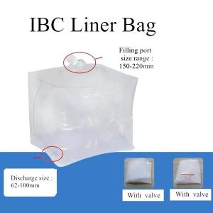 China 1200L Coconut Oil IBC Liner Bag Tote Tank Environmental Friendly wholesale