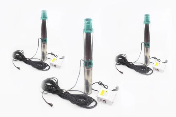 Farm Irrigation Solar Powered Dc Water Pump , High Pressure Water Pump Electric