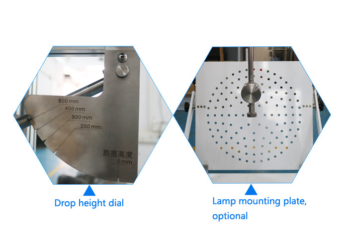 1300*500*2300mm Mechanical Pendulum Impact Hammer Tester