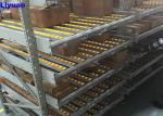 Industrial Carton Flow Rack Rolling Stainless Steel Case Fifo Storage System