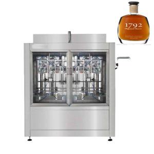 China Washing Labeling Liquid Glass Bottle Filling And Capping Machine wholesale