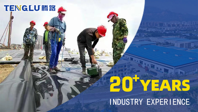 High Frequency Plastic Welding Machine for Dam Liner HDPE Geomembrane Frequency 50HZ